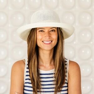 WALLAROO VICTORIA SUN HAT BRIM PACKABLE NATURAL